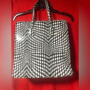 Meyers vintage Black and White Tote Bag